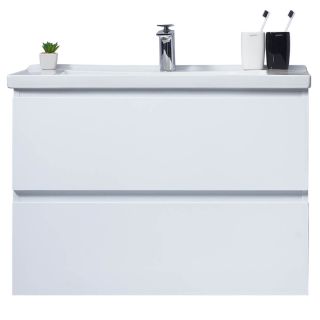 Мебель Orans BC-4023-600 W основной шкаф, раковина, цвет: UV005 (600x480x570)